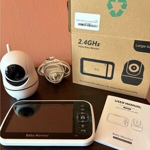 Video Baby Monitor with Camera and Screen